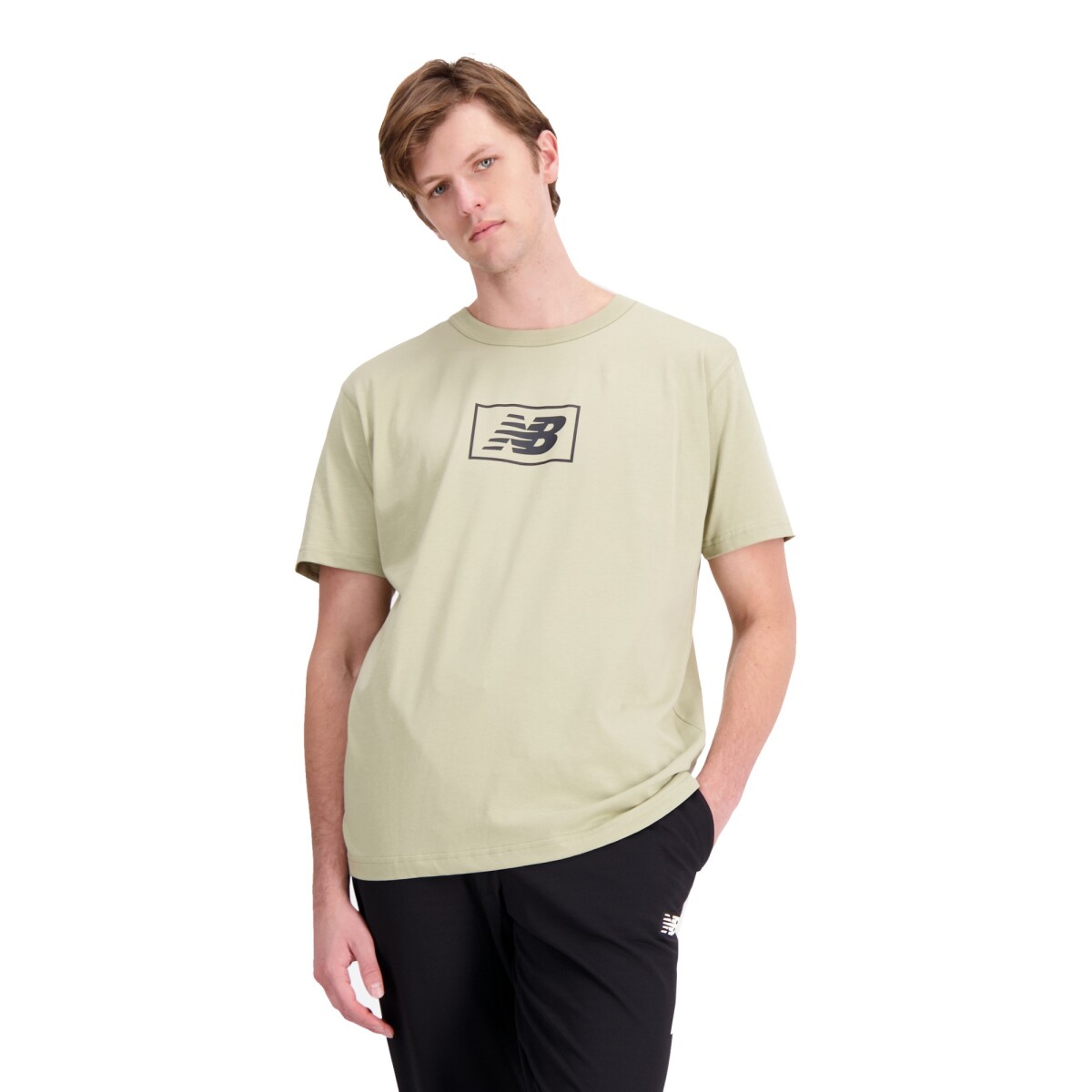 Remera New Balance de hombre - MT33512FUG - GREEN 