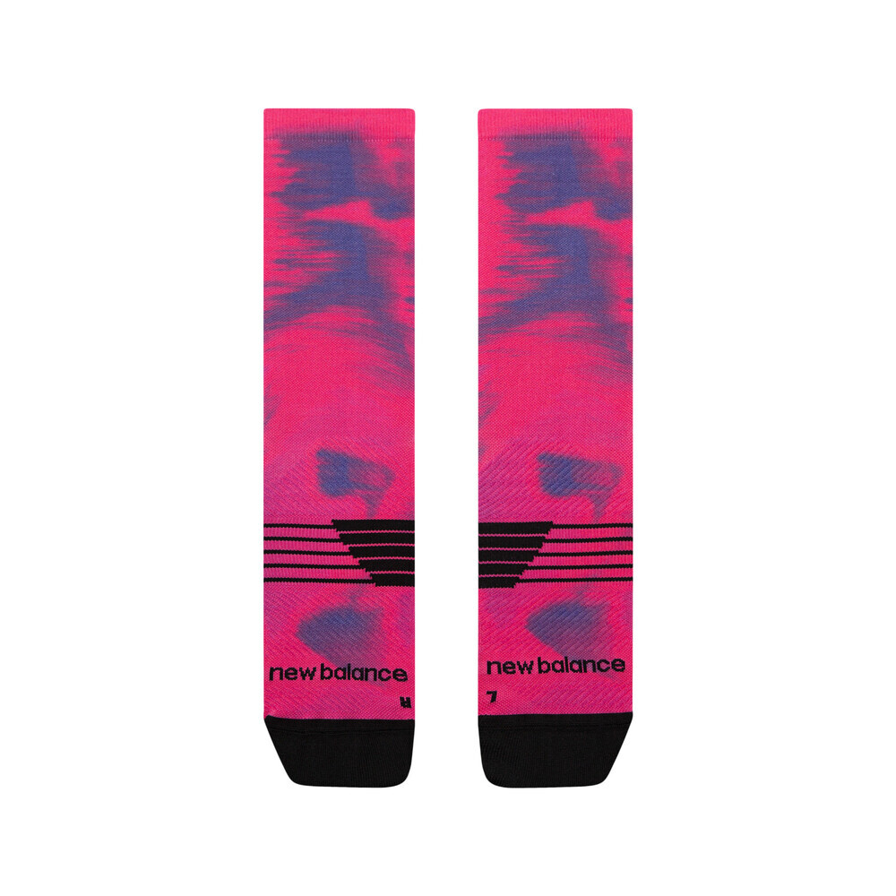 Medias Running Pro Run Crew 1 Pair Unisex Fuchsia