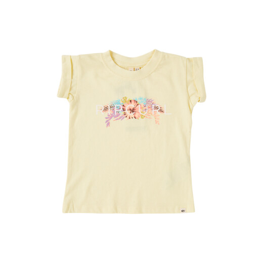 Remera Rip Curl PARADISE LOGO - Amarillo Remera Rip Curl PARADISE LOGO - Amarillo