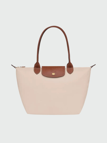 LONGCHAMP - Tote Bag Le Pliage Original M Marfil