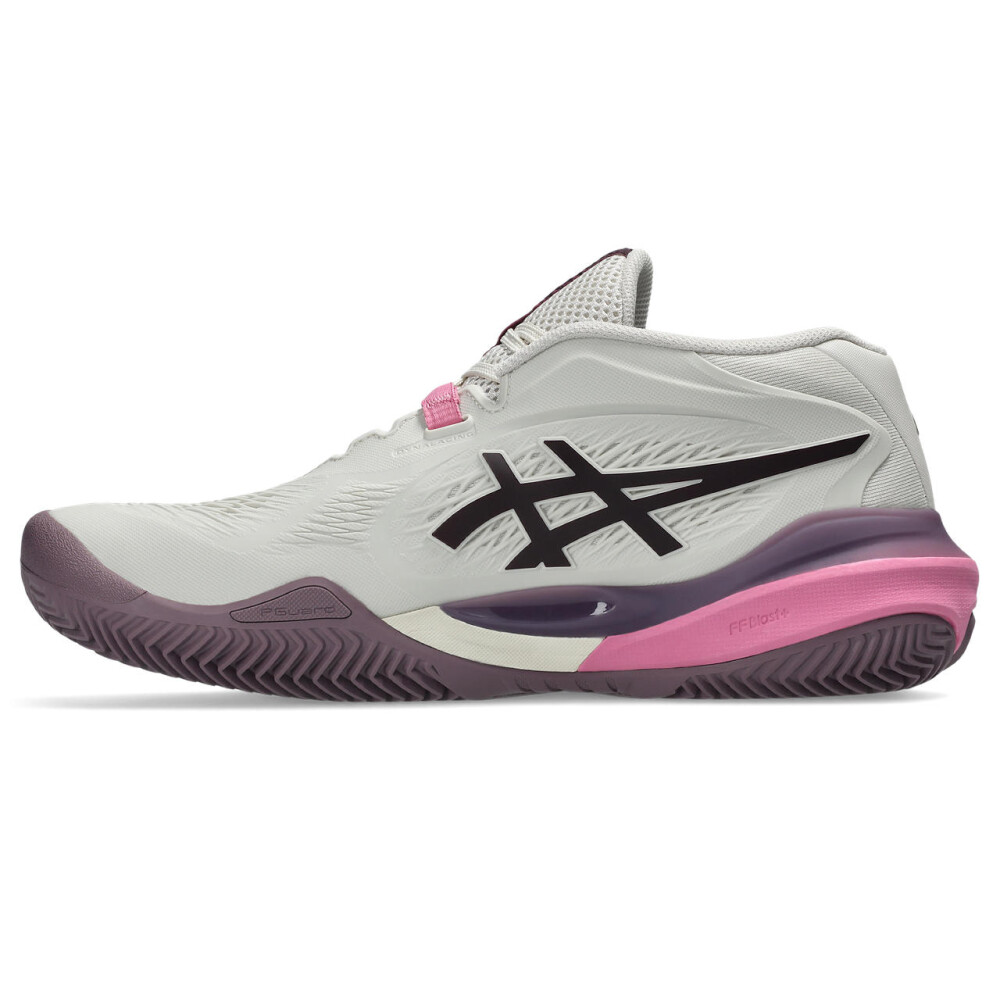 Zapatillas Tenis Gel-Resolution X Clay Mujer Soft Oat/dark Aubergine