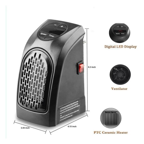 Calefactor de Pared sin Cable Handy Heater 001
