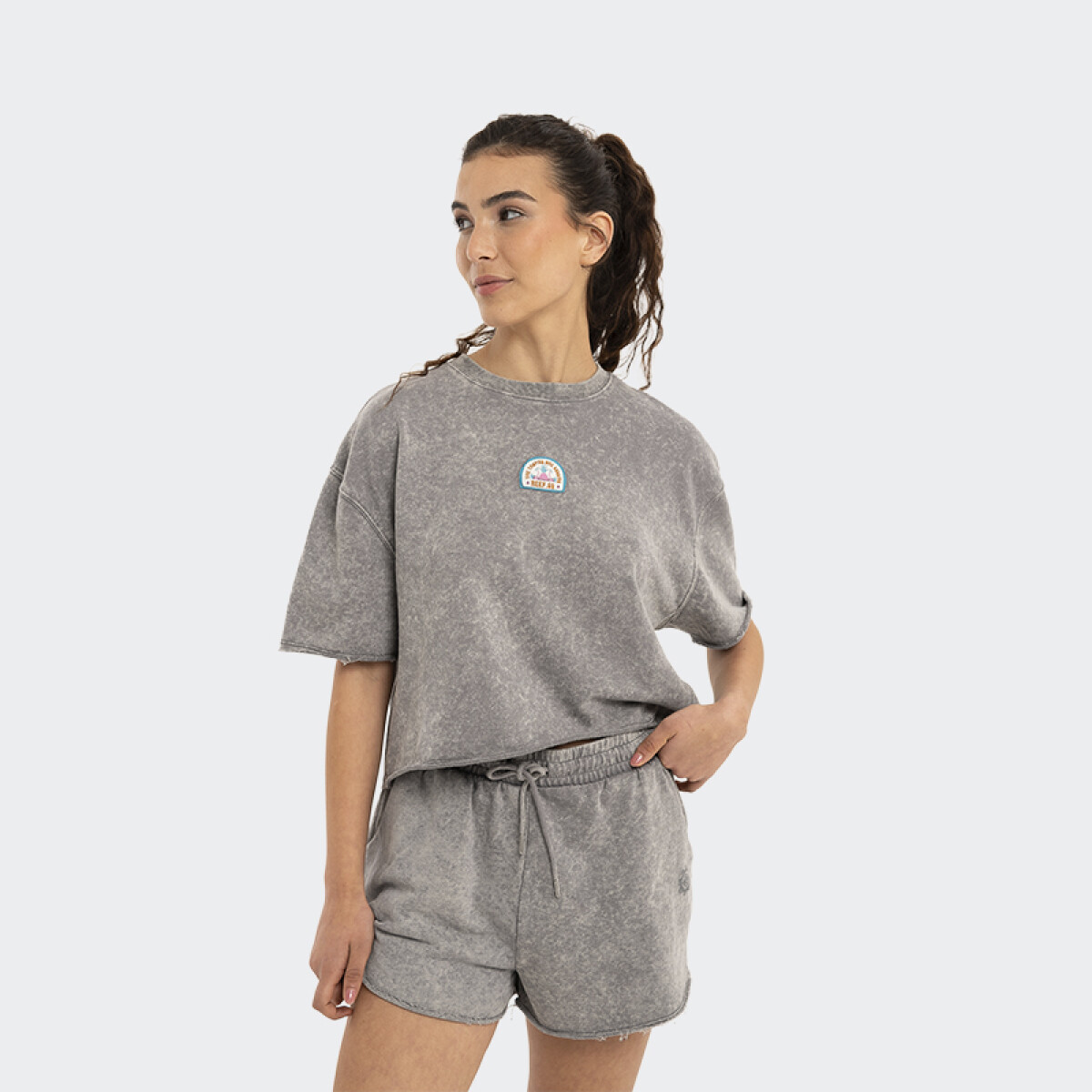 Remera Reef Woman - Gris 