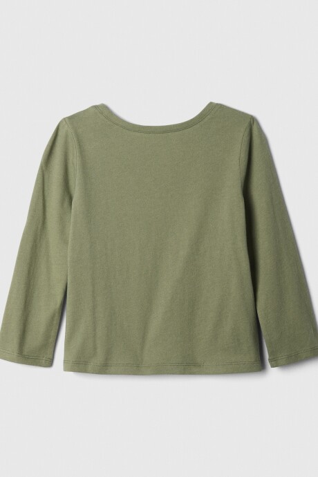Remera Gráfico Toddler Niña Walden Green