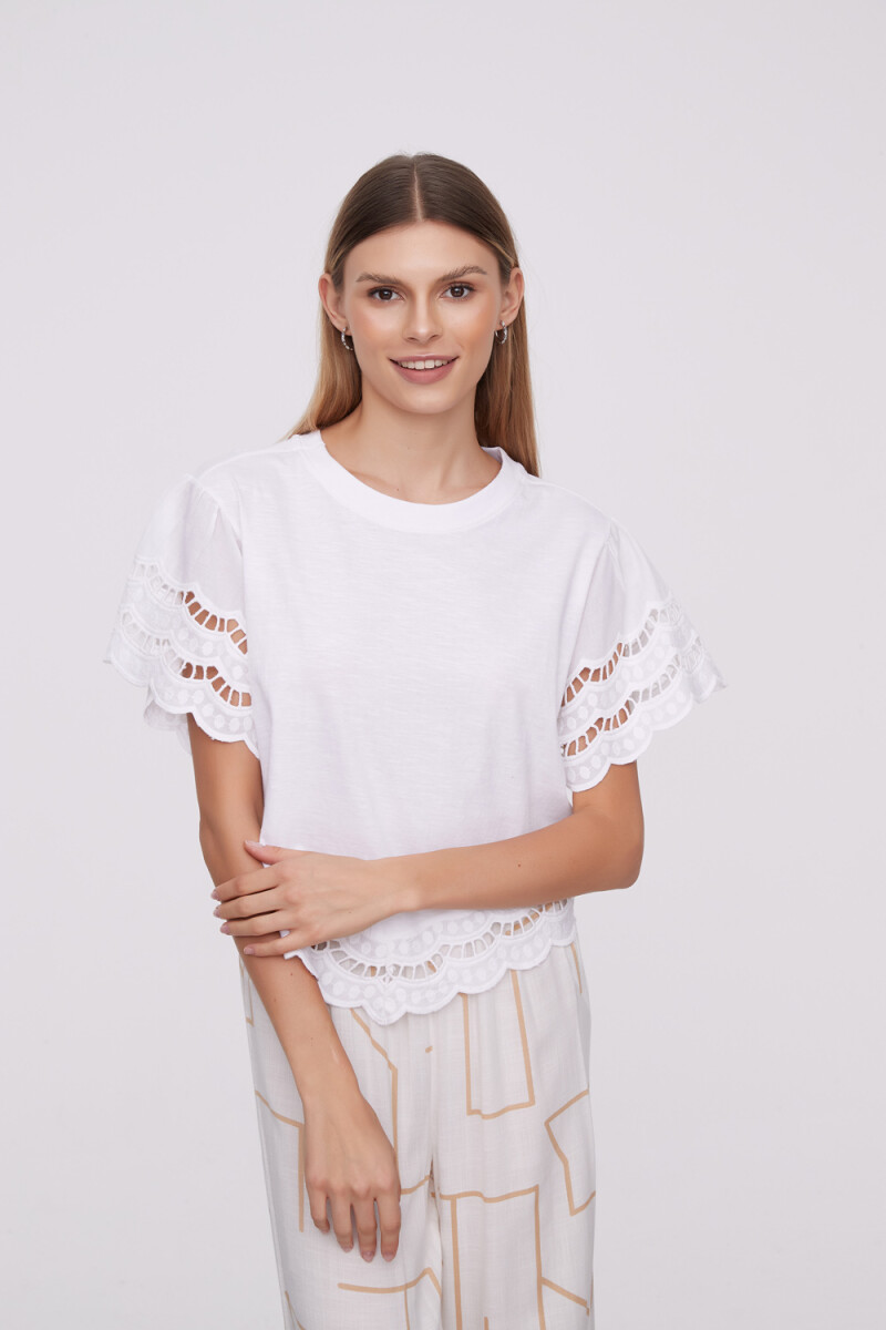 Remera Viamonte - Blanco 