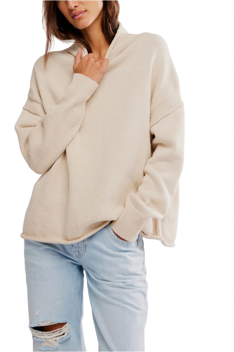 WTF TORRES ROLL NECK Blanco