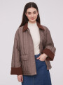 Campera Ling Taupe Claro