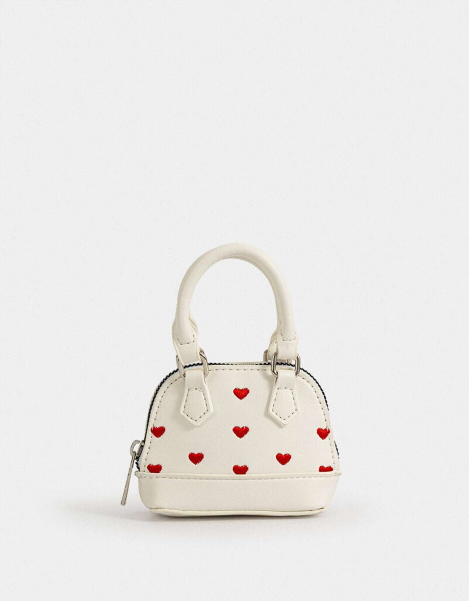 Monedero Formato Cartera - Blanco Crudo 