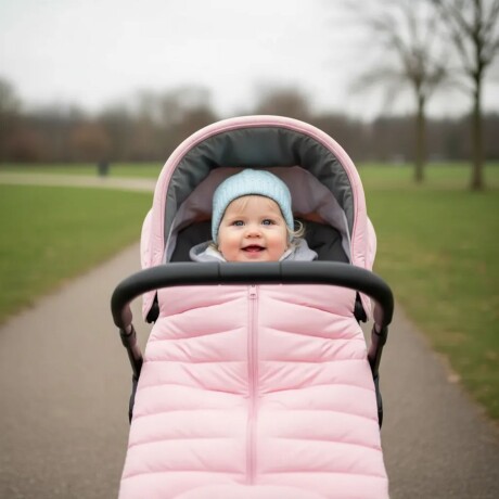 Sobre Cobertor Bebédue Para Coche Cadi Rosa