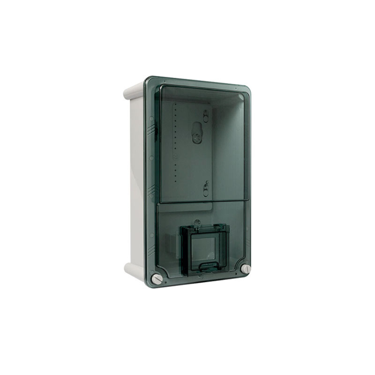 Cajón plástico para un medidor monofásico aut. UTE - C10452 