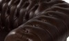 Sillón 100% Cuero - 2 Cuerpos - Chesterfield Caramelo