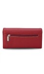 BILLETERA FAUSTINA ROJO PASION