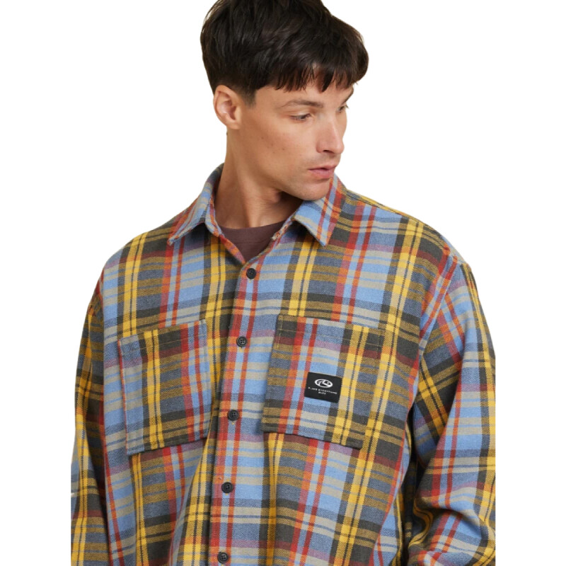 Camisa Rusty Jaret - Azul Camisa Rusty Jaret - Azul