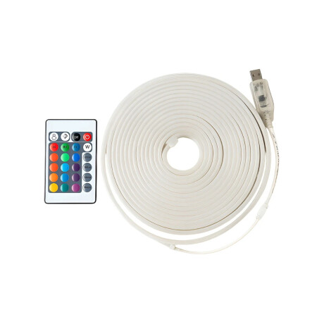 Tira de Neón Flexible con Control 5 Metros Tira de Neón Flexible con Control 5 Metros