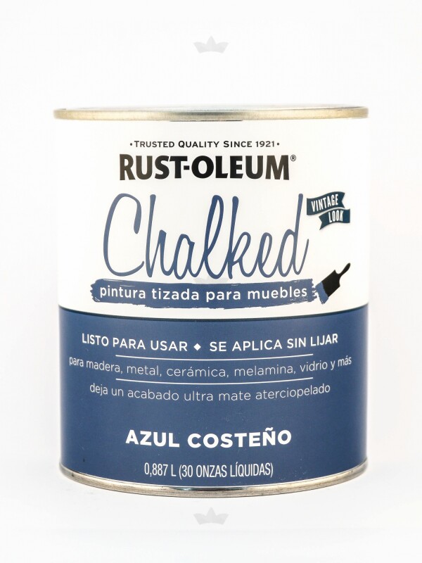 RUST OLEUM BROCHABLE AZUL COSTEÑO 0.887 LT N/A