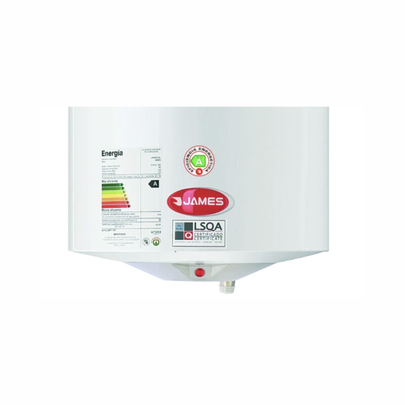 Calefón Termotanque James de Acero Vertical 80 L Calefón Termotanque James de Acero Vertical 80 L