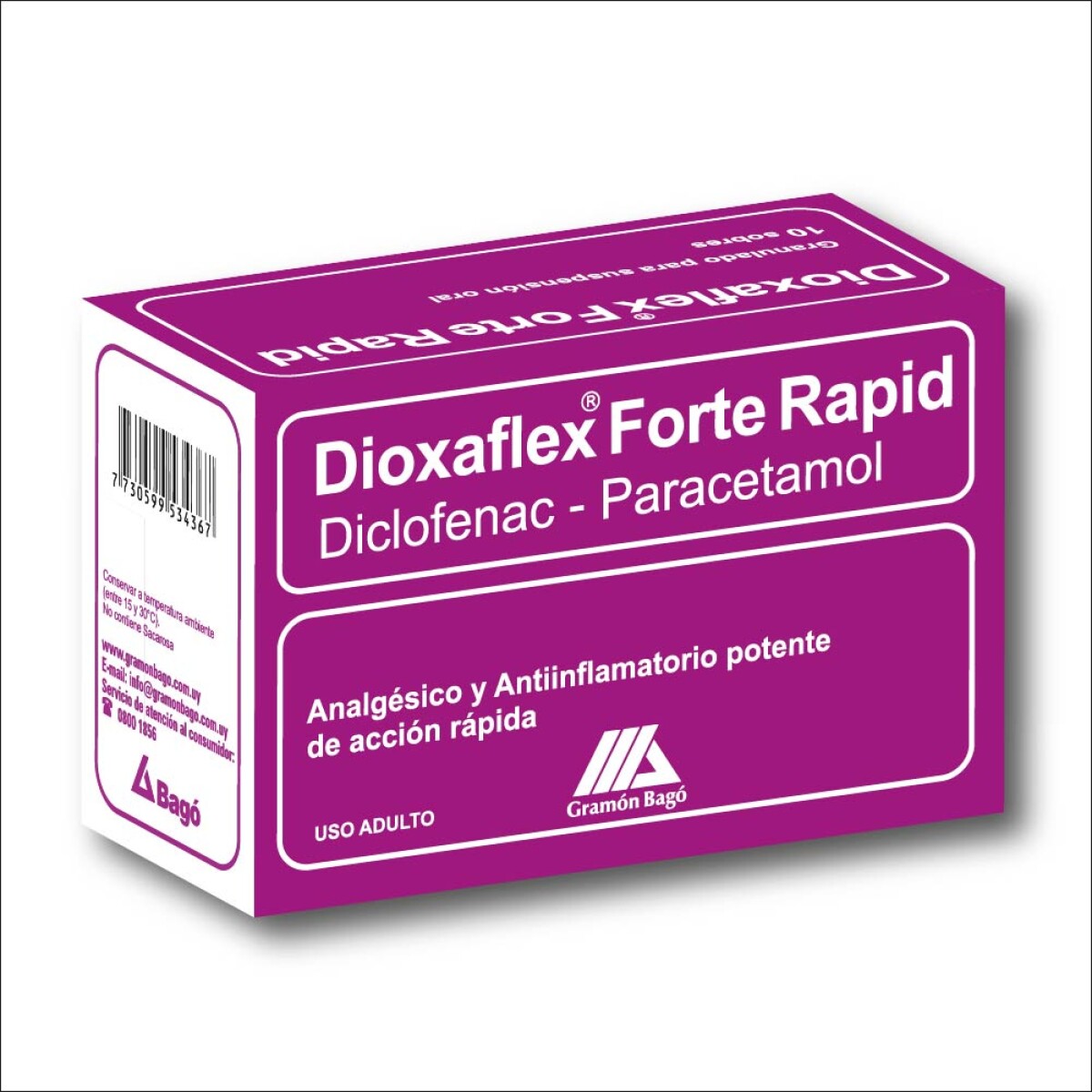 Dioxaflex Forte Rapid 10 Sobres 