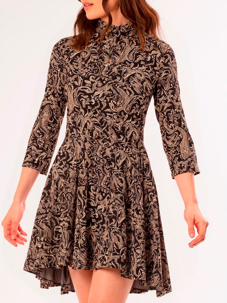 VESTIDO 22UROSNA REV - Negro 