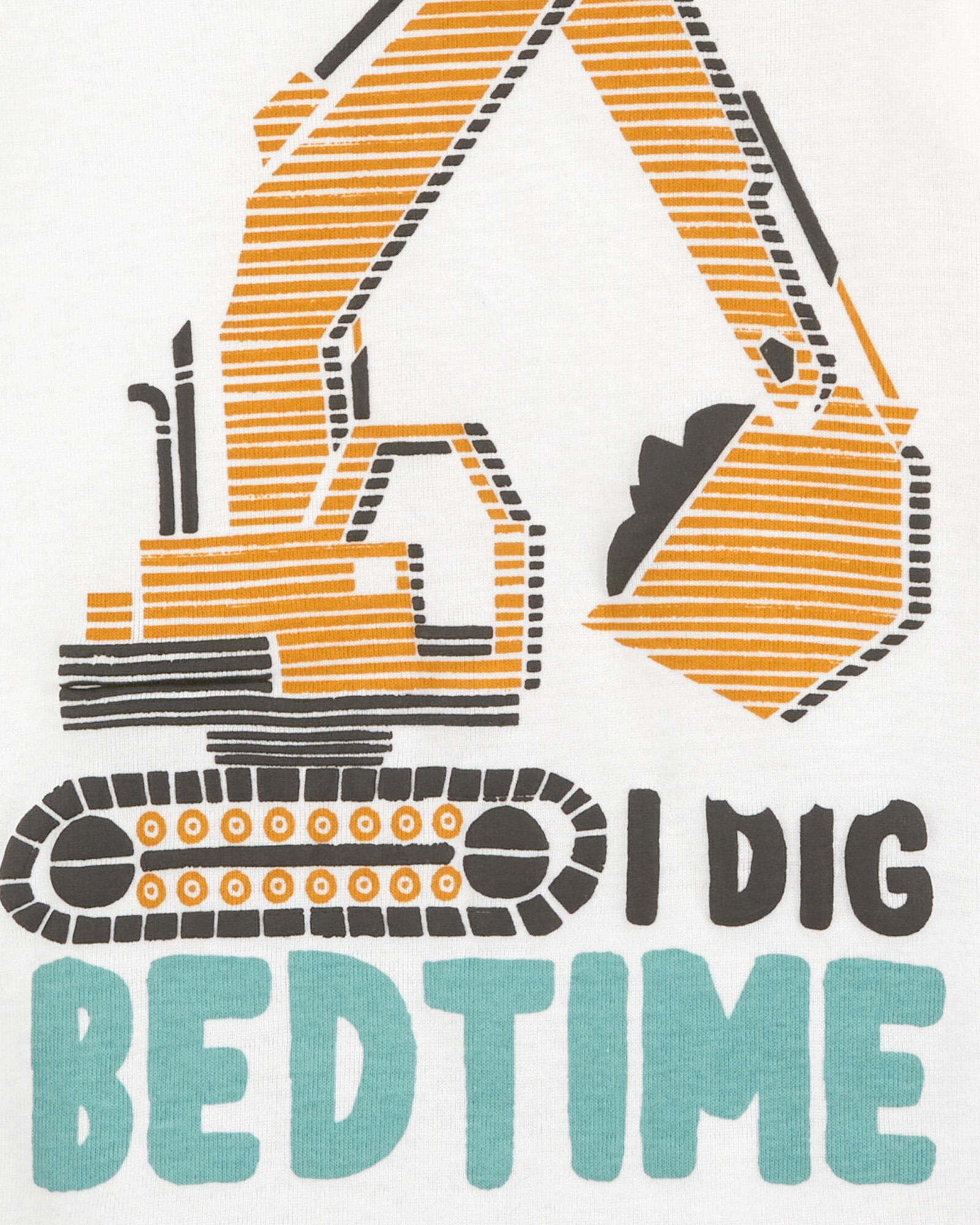 Pijama cuatro piezas de algodón, dos bermudas y dos remeras manga corta diseño construcción Pijama cuatro piezas de algodón, dos bermudas y dos remeras manga corta diseño construcción