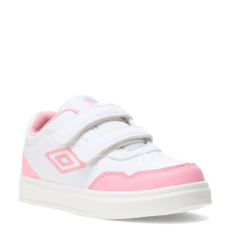 Championes Infantiles Umbro Steve Junior Blanco - Rosado