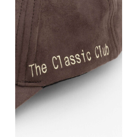 Gorra De Gamuza Chocolate Marron Chocolate