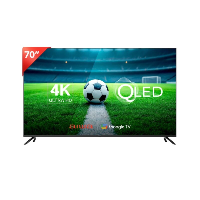 SMART TV 70'' AIWA CON GOOGLE TV ULTRA HD 4K QLED Smart Tv 70'' Aiwa Con Google Tv Ultra Hd 4k Qled