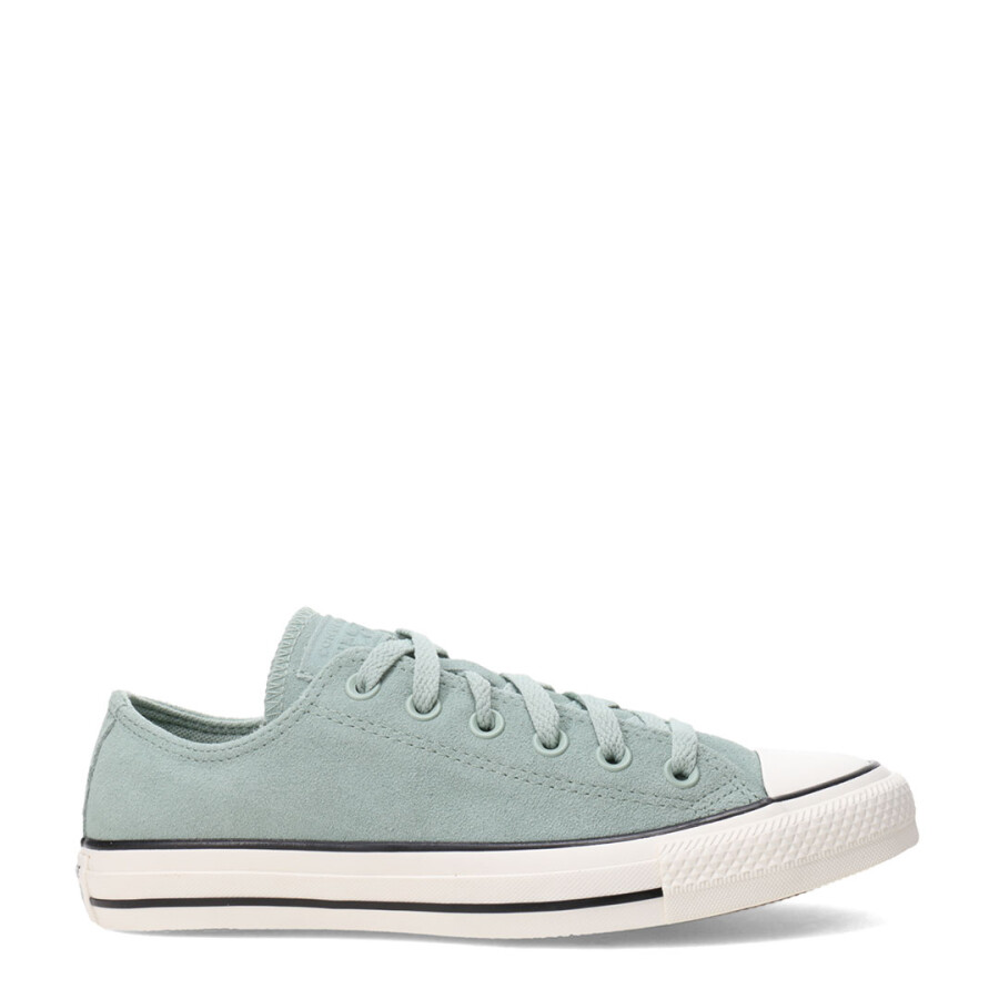 Championes de Mujer Converse Ctas Ox Chuck Taylor All Star Verde - Blanco