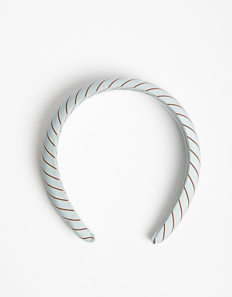 Vinchas Rígidas Estampados Vincha Semipuffy Rayada - Estampado Rayas