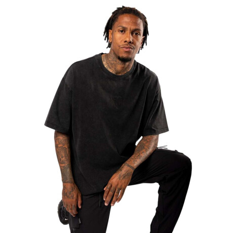 Remera Tifffosi Wash Unisex Negro