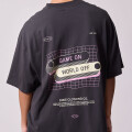 T-SHIRT VIRTUL DIXIE Gris Oscuro