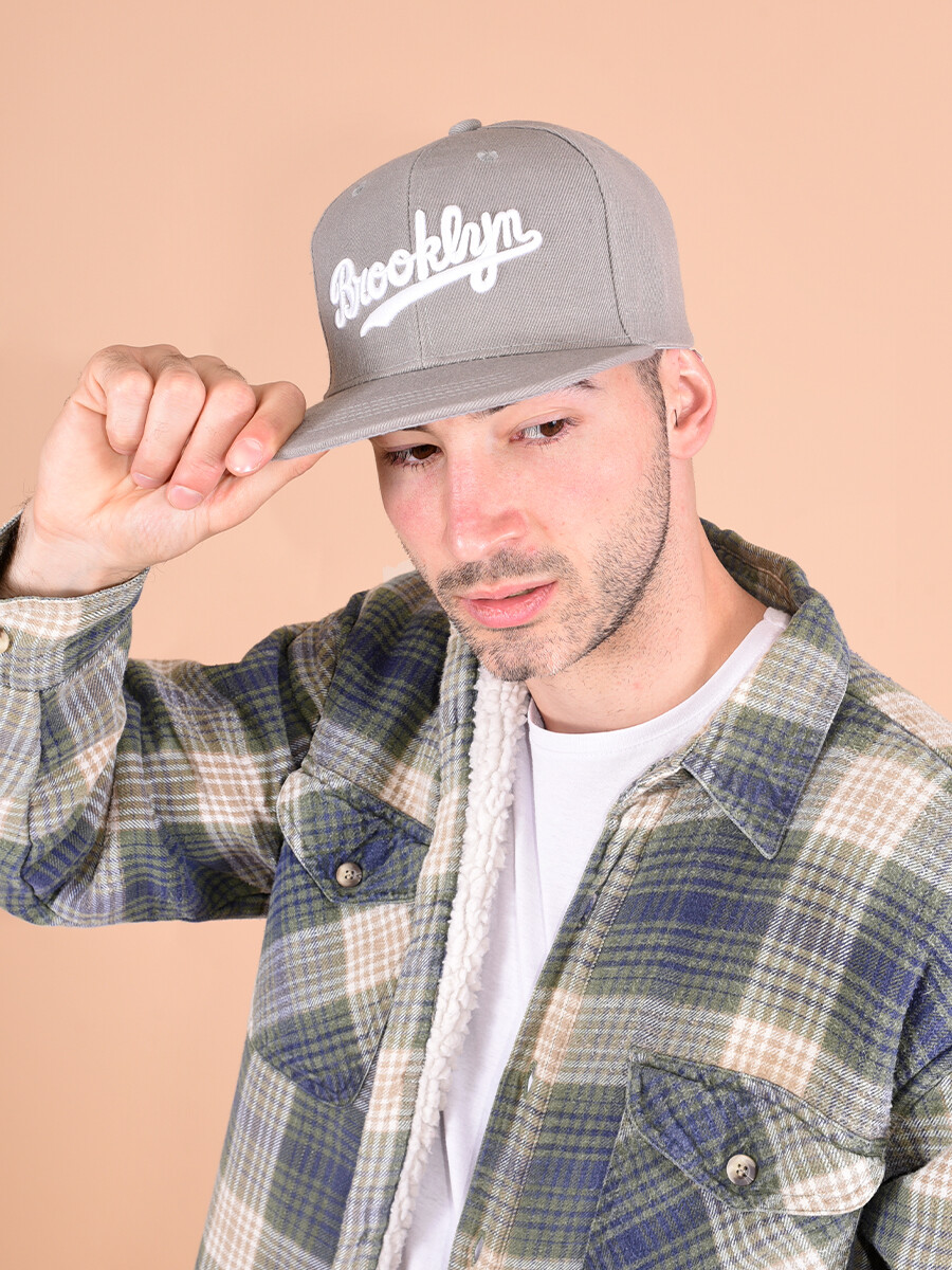 GORRO BROOKLYN - GRIS 
