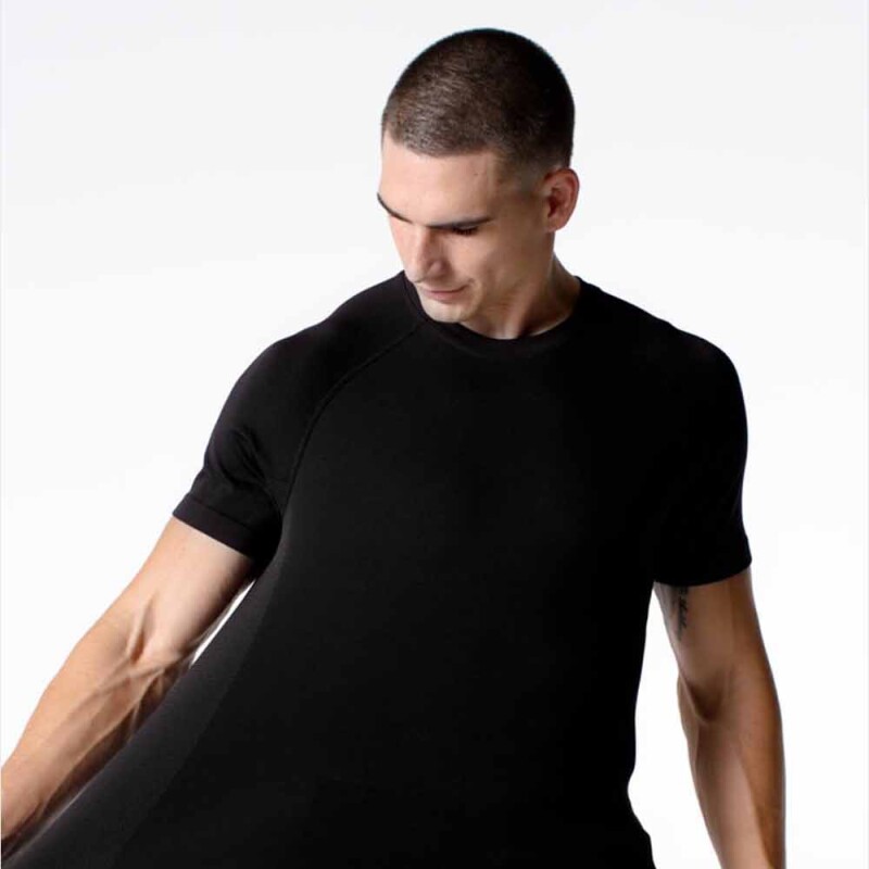 Polo The Training Day Tee Hombre Mid Grey Htr