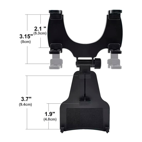 ACCESORIO INTERIOR - SOPORTE TELEFONO CELULAR PARA ESPEJO INTERIOR WESTON ACCESORIO INTERIOR - SOPORTE TELEFONO CELULAR PARA ESPEJO INTERIOR WESTON