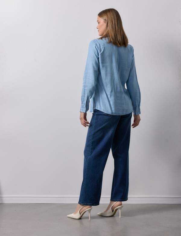 Camisa Lyocell JEAN CLARO