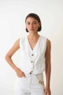 CHALECO AURA Blanco