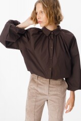 Camisa Cala Chocolate