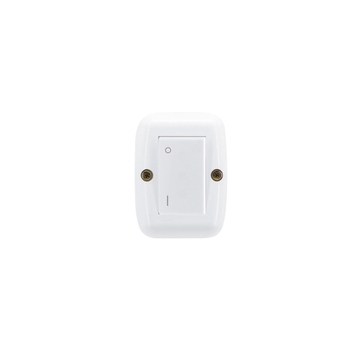 Caja Exterior con Interruptor Bipolar Atenea Blanco 