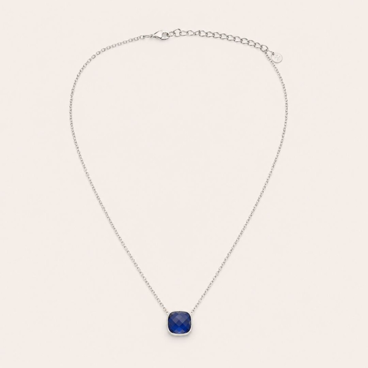 Collar Quinn Silver Blue - Plata 925 