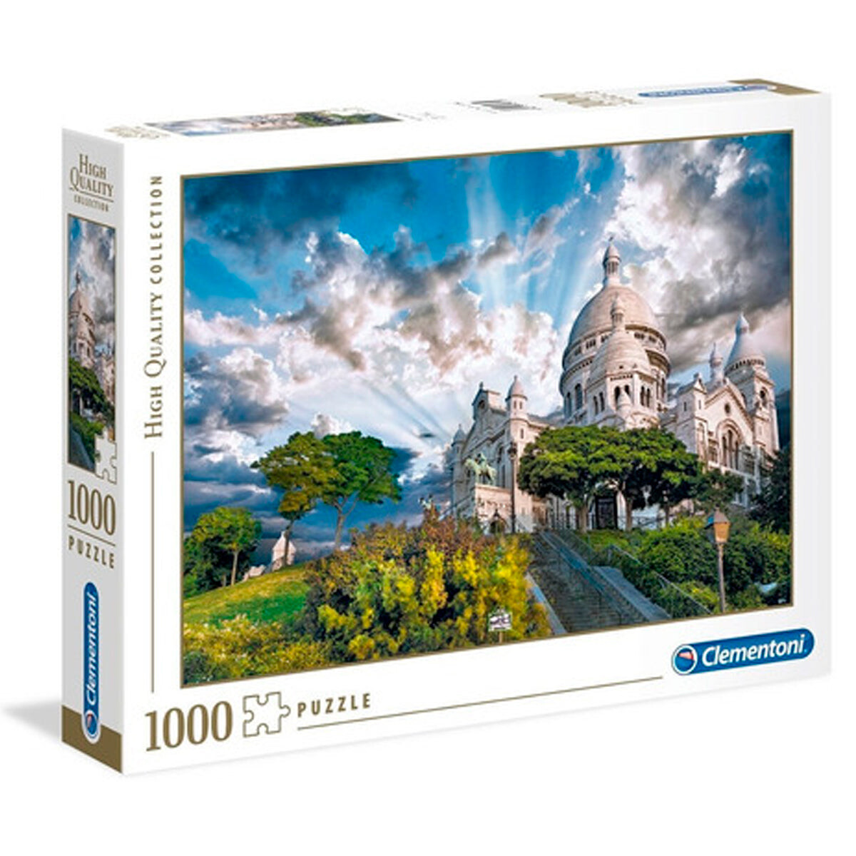 Puzzle Rompecabezas Clementoni 1000 Pzs Calidad HD - Montmartre 