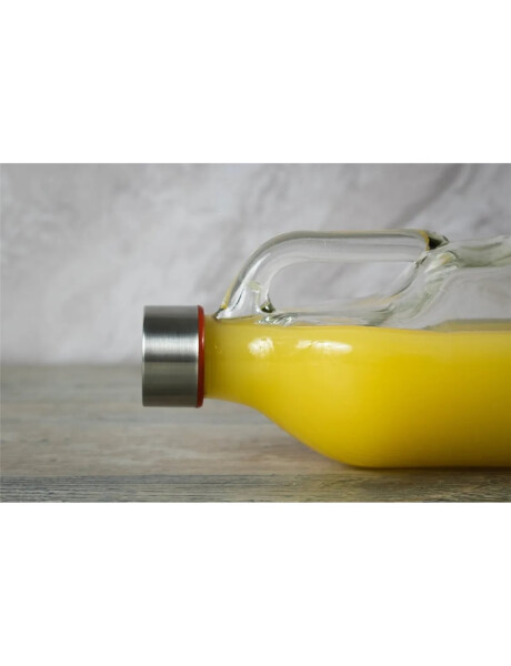 BOTELLA 1000ML VIDRIO TAPA METAL 10X10X25CM BOTELLA 1000ML VIDRIO TAPA METAL 10X10X25CM