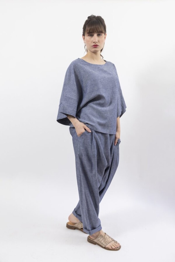 BABUCHA VISCOSA/LINO ELI BABUCHA VISCOSA/LINO ELI