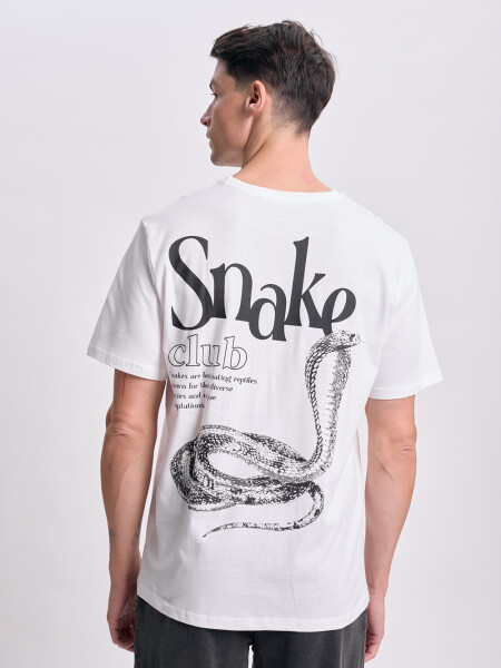 Remera estampa Blanco