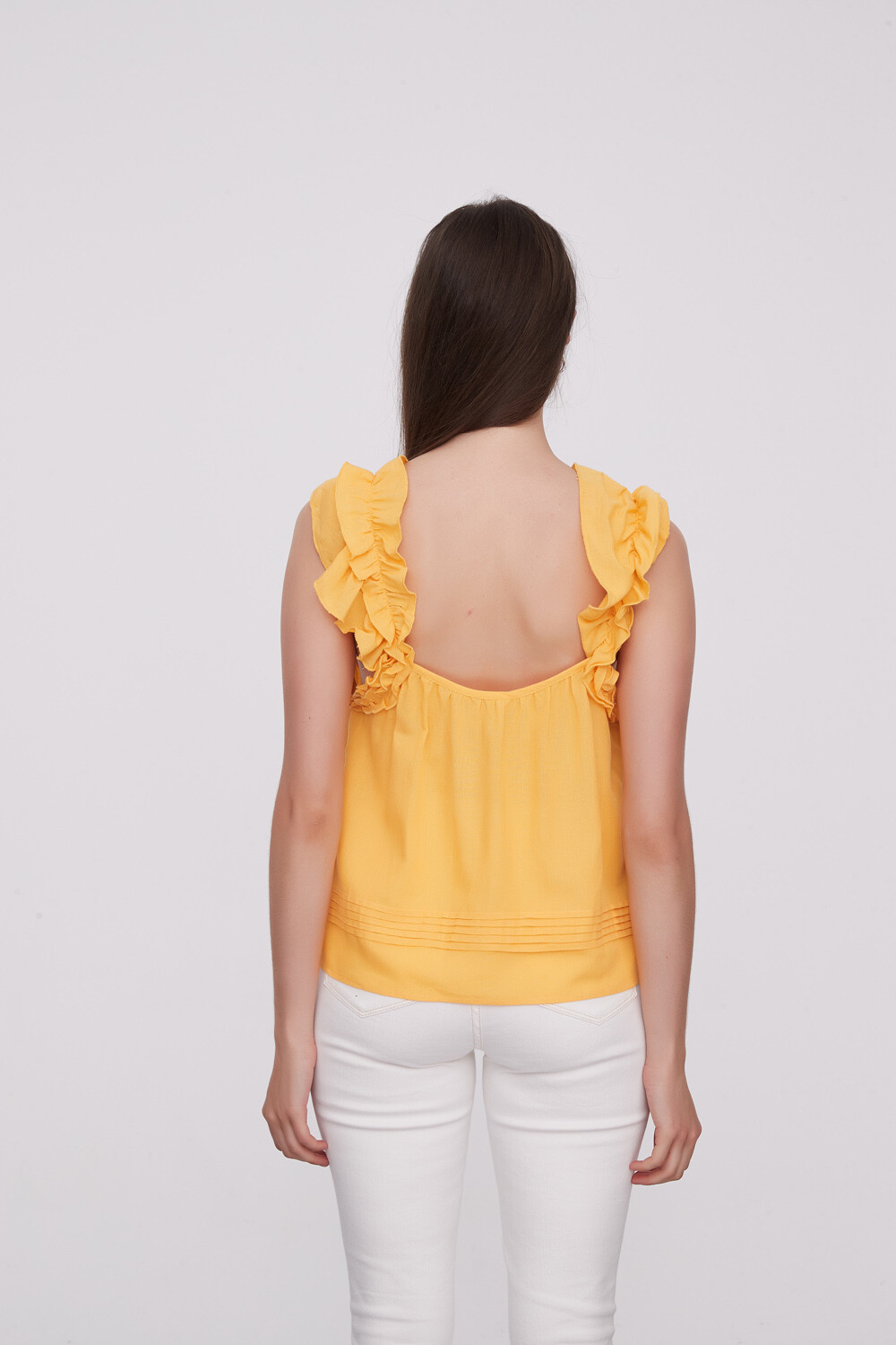 Blusa Bassil Amarillo