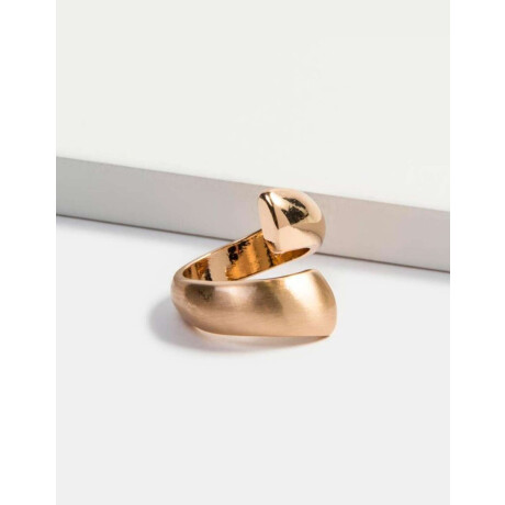 Anillo Espiral Dorado