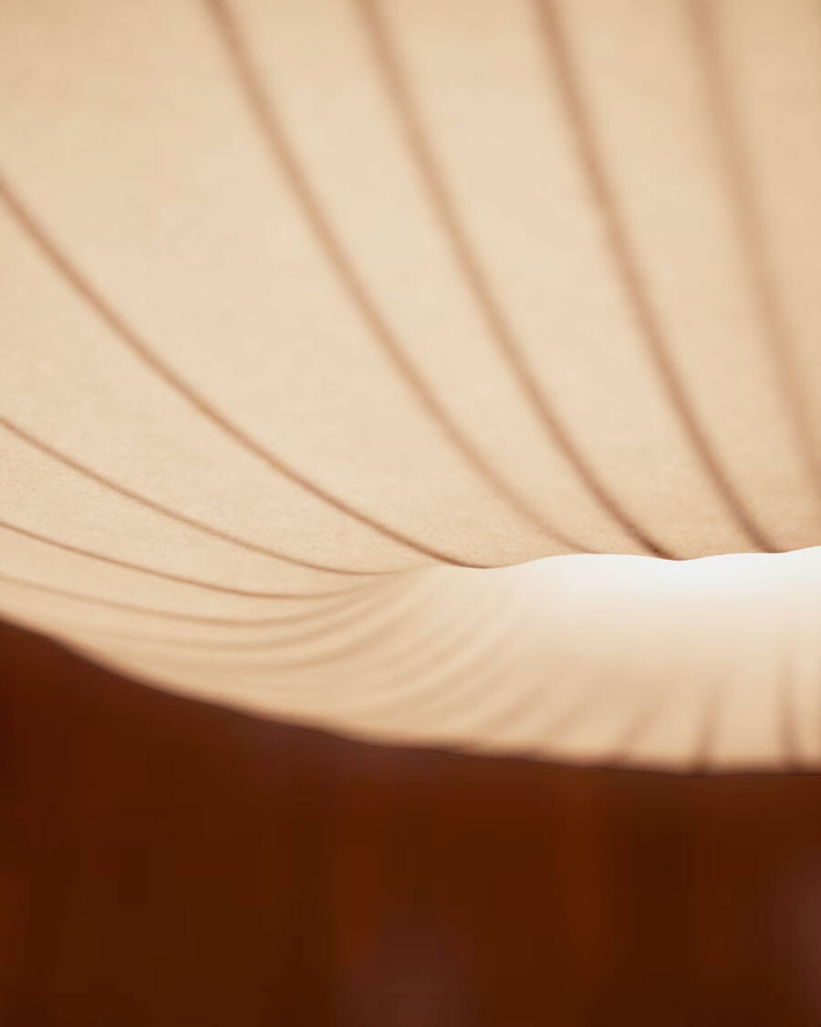 Lámpara de techo Somar de fibras sintéticas y varillas de acero Ø51 cm Lámpara de techo Somar de fibras sintéticas y varillas de acero Ø51 cm