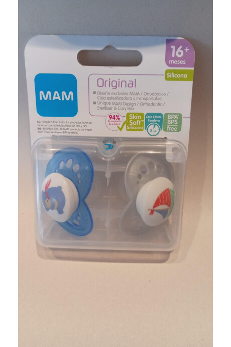 CHUPETE MAM AIR NIGHT 16+PACK X2 CHUPETE MAM AIR NIGHT 16+PACK X2