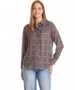Camisa Printed GRIS/MULTI