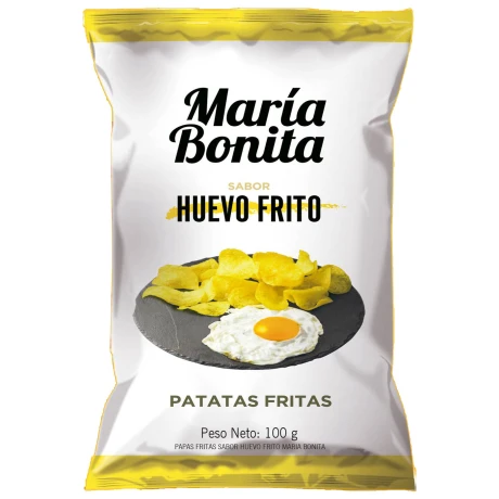 SNACK PAPAS MARIA BONITA 100G HUEVO FRITO SNACK PAPAS MARIA BONITA 100G HUEVO FRITO