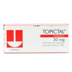 TOPICTAL 50 MG. CJ X 28 COMP. única