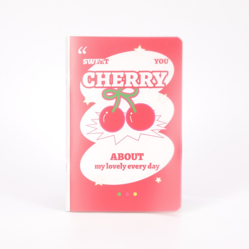 CUADERNO A5 ABROCHADO (CEREZA) CUADERNO A5 ABROCHADO (CEREZA)